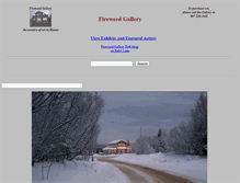 Tablet Screenshot of fireweedgallery.com